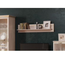 Полка навесная 1  1300 Сиена (Бодега Белый)